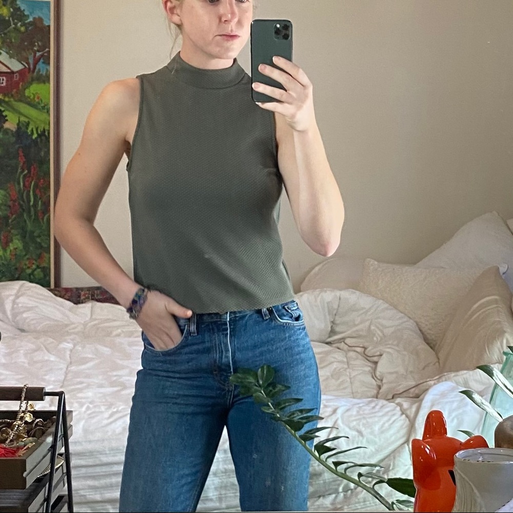 Green top from express